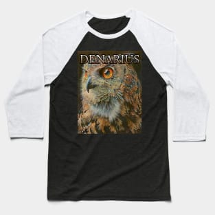 Prowling Owl On The Hunt Baseball T-Shirt